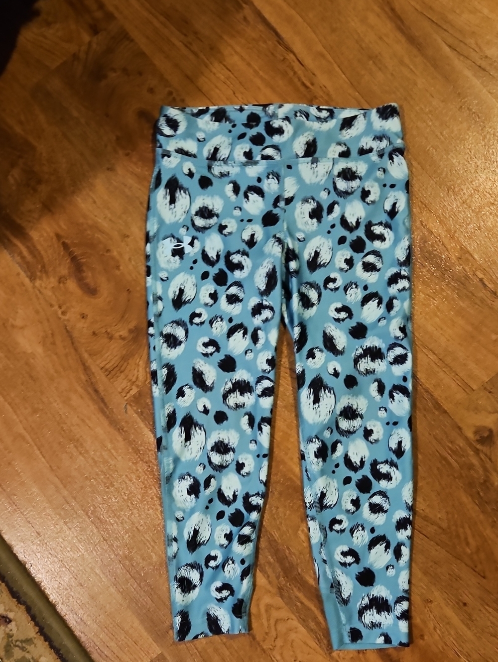 Girls Under Armour Cropped Leggings Size YMD